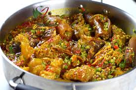 Okro soup with Beef 